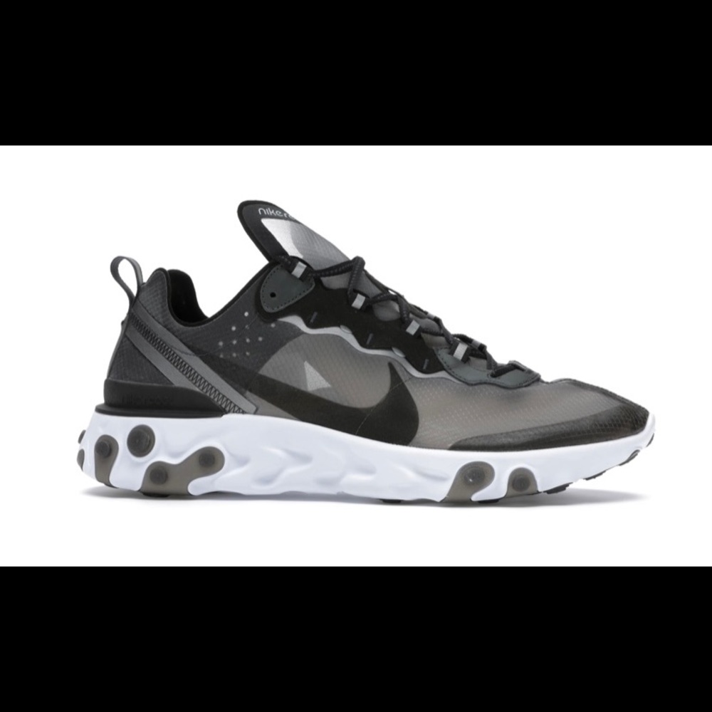 Nike React Element 87 Anthracite/Black-White